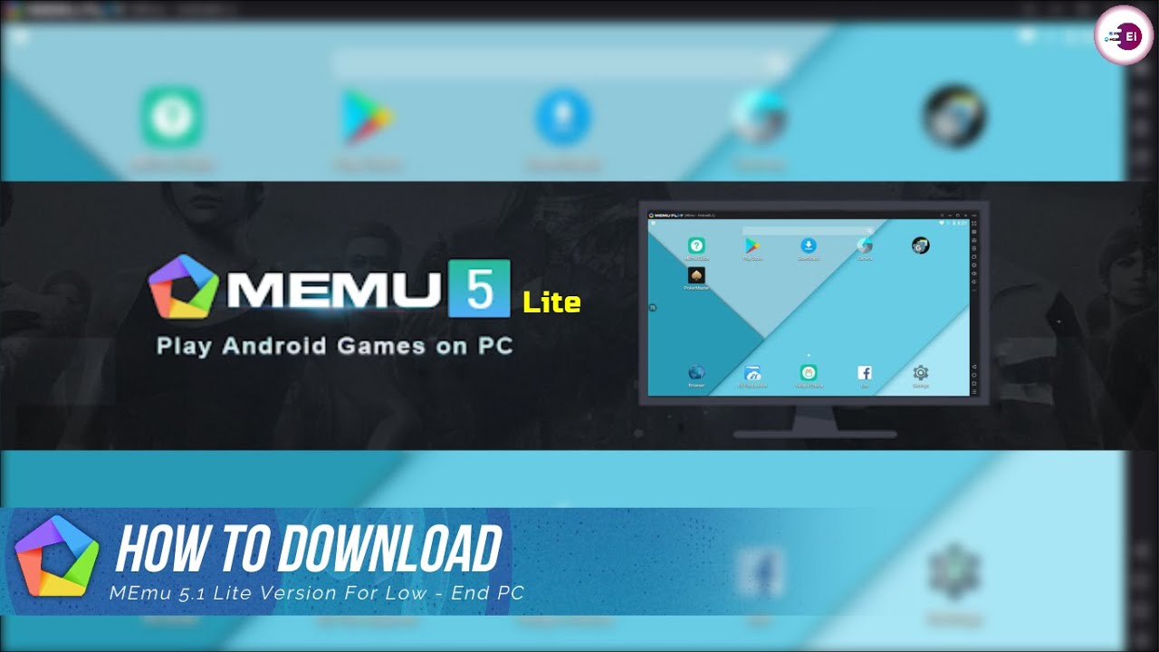 MEmu 5.1 Lite Version How To Download & Install On Low End PC - YouTube