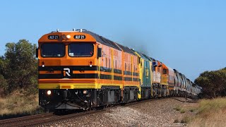 Now-scrapped ALF21 leads 1283S grain train 02/04/23