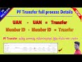 PF Account UAN to UAN / Merge old PF with new PF/ Transfer full process details in Tamil@PFHelpline