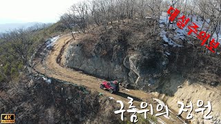 【4K  강원 인제】 오버랜드ㅣ오프로드ㅣ눈길 오프로드ㅣ지프랭글러ㅣ오프로드캠핑ㅣJeep campingㅣsnow off-road ㅣOverland