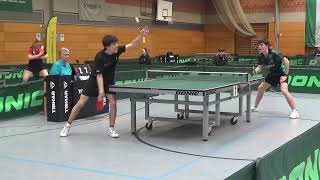 Finale U19 T 1 Noah Hersel 45 vs Uhing Alexander 41 20250209 Table Tennis Bundesrangl  Hilpoltstein