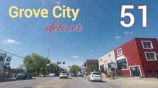 Drive Time 51  ......  Driving through Grove City, Ohio. USA  l  ThatGuyJunJun