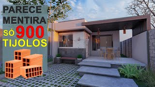 Casinha 33 m² | MORARIA NESSA CASA PEQUENA ? | casa pequena um dormitório