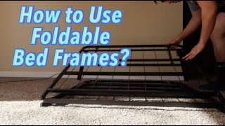 Are Foldable Bed Frames \u0026 Memory Foam Mattress Worth it?