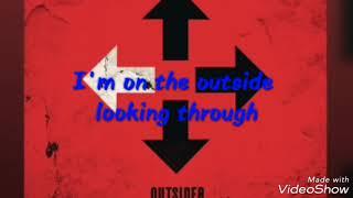 Three Days Grace-I Am An Outsider (lyrics)