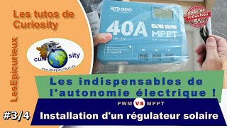 MPPT / PWM : comparaison et guide complet d'installation dans un camping-car d'un régulateur solaire