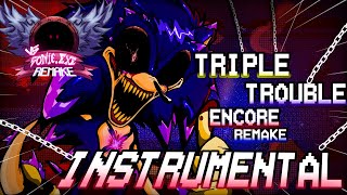 VS SONIC.EXE REMAKE OST - Triple Trouble (Encore) Remake (Instrumental) [ft. KraimYT & Soba Noodles]