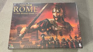 TDG: Total War: ROME - The Board Game unboxing with Ray