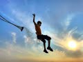 Guy jumps very high off of a swing! [Very Dangerous!] [DO NOT ATTEMPT!]