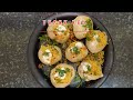 dahi puri in 15 minutes ದಹಿ ಪುರಿ street style dahi puri chat recipe dahi puri chat in kannada