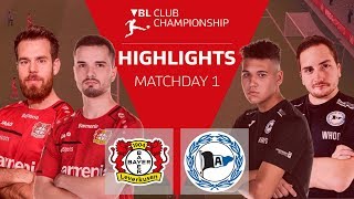Bayer 04 Leverkusen - Arminia Bielefeld | Highlights - 1. Spieltag | VBL Club Championship 2019/20