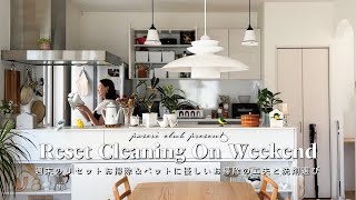 【clean with me】 Pet-friendly cleaning ideas & recommended detergent ｜ Convenient cleaning goods