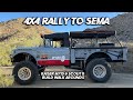 We Drove Off-Road Trails from LA to SEMA in our Kaiser Jeep Show Rig!