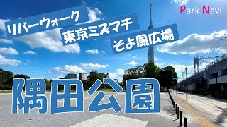 東京スカイツリーと隅田川が一望！隅田公園の魅力をご紹介