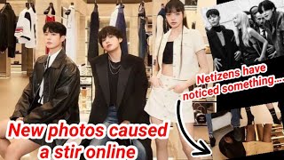BTS’s V, BLACKPINK’s Lisa, And Park Bo Gum Finally Reunite In Exclusive Photos From CELINE |Taehyung