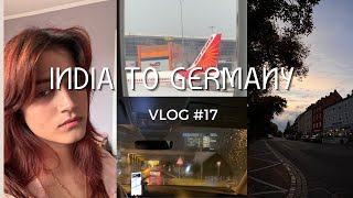 STUDY ABROAD VLOG | DEL to FRA | INTERNATIONAL STUDENT |