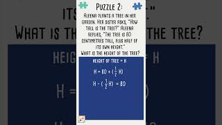 Can you solve this puzzle? #math  #brainteaser #mathspuzzles #puzzles #algebra #minitymaths