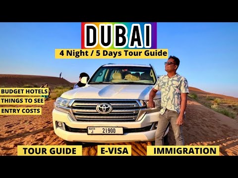 DUBAI Travel Guide | AZ India to DUBAI itinerary, tourist places to visit, itinerary and budget Hindi