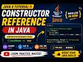 Constructor Reference in Java 8 | Explained with Real Examples