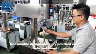 Semi-automatic Plastic Can Sealing Machine Sealer, Seaming seamer for PET cans