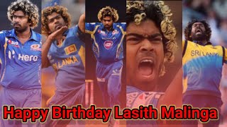 Lasith Malinga Birthday whatsapp status || Happy Birthday lasith malinga || lasith malinga status