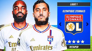 Je RETAPE LYON en Carrière sur FC25 !