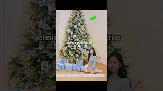 Jennie’s Christmas tree through the years!! 🎁😆 #blackpink #jennie