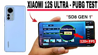 Xiaomi 12S Ultra Pubg Test & BGMI Test | Xiaomi 12S Ultra Gaming Review & Graphics Test ! Xiaomi 12S
