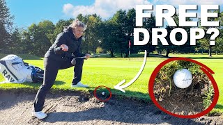 Can I Drop My Ball Out Of A Bunker?