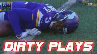 Dirtiest Cheap Shots in NFL Football History (DIRTY)