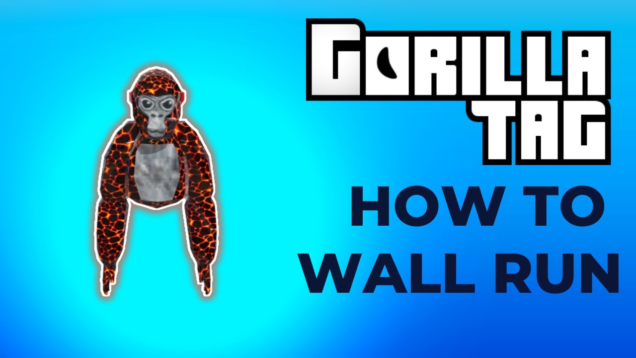 How To Wall Run In Gorilla Tag - YouTube