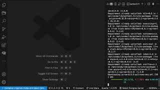 Install and updating python packages for the RSM-MSBA docker container