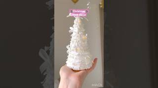 Christmas room decor idea🎄🤍 DIY Christmas tree✨