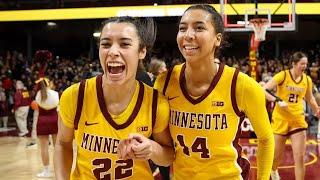 Highlights: #23 Gopher Women's Basketball Secures 71-50 Win Over Wisconsin