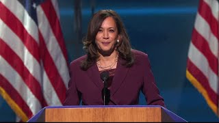 WATCH: ‘In this election, we have a chance to change the course of history,’ says Kamala Harris