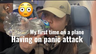 MY FIRST EXPERIENCE ON A PLANE TO NYC🥹