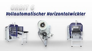 Vollautomatische Horizontalwickler ORBIT 6 | Ideal zum Bündeln langer Produkte - Contimeta