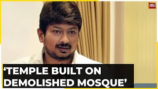 Udhayanidhi Stalin Invokes Babri Masjid Before Ram Mandir Event, Says 'Temple Built On Mosque'