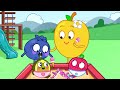 food challenge 🥦🍔 healthy vs junk food🍋🥦 best kids cartoon by pit u0026 penny stories 🥑💖