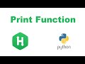 Print Function in Python