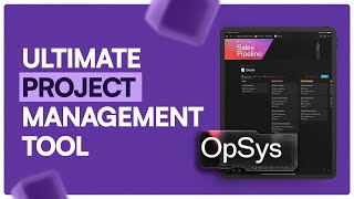 The Only Project Manager You Need | Branding & Web Design Agency Tips | OpSys by The Futur