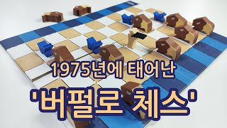 2인 전용 추상전략 보드게임 '버펄로 체스'