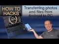 How to transfer pictures and files from an android phone to a PC using a USB! Works with tablets too