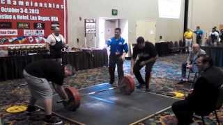 Wayne Hammes 611 deadlift