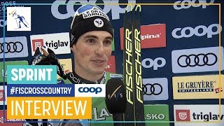 Lucas Chanavat | "It's good to claim this sprint"  | Sprint | Planica | FIS Cross Country