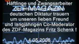 Fritz Schenk Gerhard Löwenthal ZDF-Magazin Moderator Ostpolitik Freiheit Politische Häftlinge Fasc