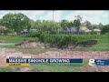 Massive sinkhole in Lakeland neighborhood is growing