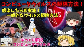 【ゆっくりIT】コンピュータウイルスの駆除方法 感染したら即実施！一般的なウイルス駆除方法 ～ゆっくり解説コンピュータウイルス～ No.042