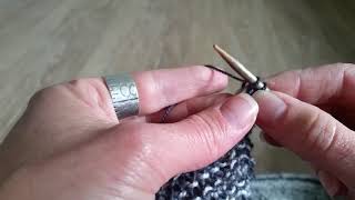 TUTORIAL - k2togtbl Bind Off