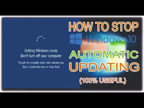 How to stop window update in window 10 How to stop window update in window 10